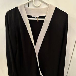 Black and White 1. State Blouse - Size Medium